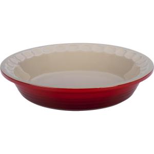 imageLe Creuset Stoneware Heritage Pie Dish 9quot PecheCerise