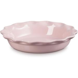 imageLe Creuset Stoneware Heritage Pie Dish 9quot PecheChfifon Pink