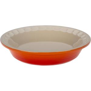 imageLe Creuset Stoneware Heritage Pie Dish 9quot PecheFlame