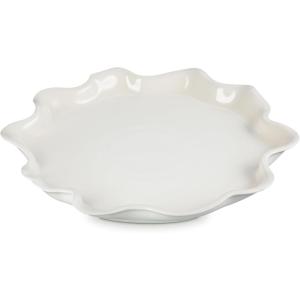 imageLe Creuset Stoneware Iris Serving Platter 14quot MeringueMeringue