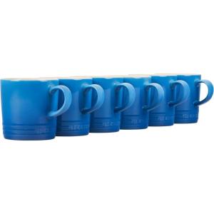 imageLe Creuset Stoneware Set of 6 London Mugs 12 oz Each MultiColorMarseille