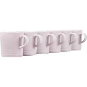 imageLe Creuset Stoneware Set of 6 London Mugs 12 oz Each MultiColorShallot