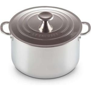 imageLe Creuset TriPly Stainless Steel 7 Quart Stockpot MediumMedium