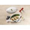 imageLe Creuset Heritage Stoneware Oval Fish Baker 17qt MarseilleOyster