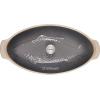 imageLe Creuset Heritage Stoneware Oval Fish Baker 17qt MarseilleOyster