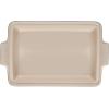 imageLe Creuset Olive Branch Collection Stoneware Heritage Rectangular Covered Casserole 4 Qt OliveMarseille