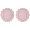 imageLe Creuset Stoneware Set of 2 Heritage Fluted Pie Dish 9quot ArtichautChiffon Pink