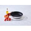 imageLe Creuset TriPly Stainless Steel Nonstick 125quot Deep Fry Pan with Helper HandleNonstick