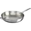 imageLe Creuset TriPly Stainless Steel Nonstick 125quot Deep Fry Pan with Helper HandleStainless Steel