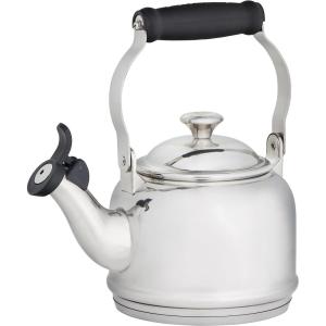 imageLe Creuset Demi Tea Kettle with Metal Finishes 17 qt Stainless SteelStainless Steel