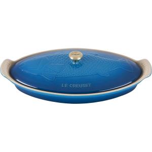 imageLe Creuset Heritage Stoneware Oval Fish Baker 17qt MarseilleMarseille