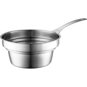 imageLe Creuset Stainless Steel 22 Quart Double Boiler Insert Fits 2 ampamp 3 Quart Saucepans