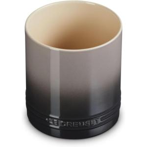 imageLe Creuset Stoneware Signature Straight Wall Utensil Crock 1 qt WhiteOyster