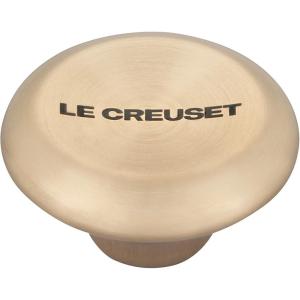 imageLe Creuset Crucible Knob Large BrassLight Gold
