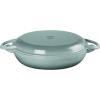 imageLe Creuset Enameled Cast Iron Multifunction Braiser with Grill Pan Lid 35 qt MarseilleSea Salt