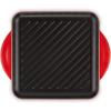 imageLe Creuset Enameled Cast Iron Square Grill 95quot ArtichautCerise