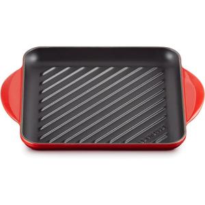 imageLe Creuset Enameled Cast Iron Square Grill 95quot ArtichautCerise