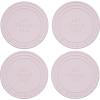 imageLe Creuset Set of 4 Silicone Coasters est 1925 4quot Shallot