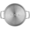 imageLe Creuset Essential Stainless Steel Deep Round Stockpot 625 Qt