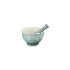 imageLe Creuset Stoneware Mortar ampamp Pestle 10 oz ArtichautSea Salt