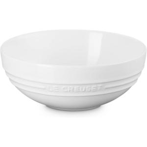 imageLe Creuset Stoneware Multi Bowl 31 qt PecheWhite