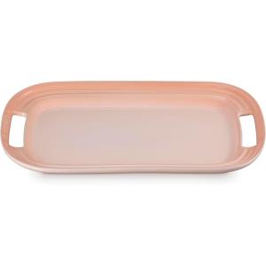 imageLe Creuset Stoneware Serving Platter 1625quot MarseillePeche