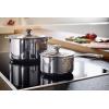 image:imageLe Creuset TriPly Stainless Steel 4 Quart Saucepan with Helper Handle2 Quarts