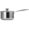 image:imageLe Creuset TriPly Stainless Steel 4 Quart Saucepan with Helper Handle2 Quarts