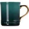 image:imageLe Creuset Vancouver Mug with Gold Metallic Handle 14 oz CeriseArtichaut