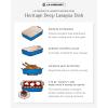 image:imageLe Creuset Stoneware Heritage Deep Rectangular Lasagna Dish 675 qt PecheMarseille