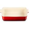 image:imageLe Creuset Stoneware Heritage Deep Rectangular Lasagna Dish 675 qt PecheCerise