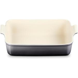 image:imageLe Creuset Stoneware Heritage Deep Rectangular Lasagna Dish 675 qt PecheOyster