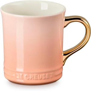 image:imageLe Creuset Vancouver Mug with Gold Metallic Handle 14 oz Coastal BluePeche