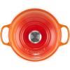 image:imageLe Creuset Enameled Cast Iron Signature Oval Bread Oven 115 inch Sea SaltFlame
