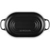 image:imageLe Creuset Enameled Cast Iron Signature Oval Bread Oven 115 inch Sea SaltLicorice