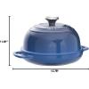 image:imageLe Creuset Enameled Cast Iron Signature Oval Bread Oven 115 inch Sea SaltMarseille