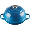 image:imageLe Creuset Enameled Cast Iron Signature Oval Bread Oven 115 inch Sea SaltMarseille