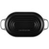 image:imageLe Creuset Enameled Cast Iron Signature Oval Bread Oven 115 inch Sea SaltOyster