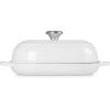 image:imageLe Creuset Enameled Cast Iron Signature Oval Bread Oven 115 inch Sea SaltWhite