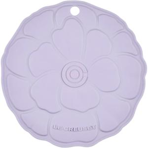 image:imageLe Creuset Silicone Petal Trivet 8 inch Powder PurplePowder Purple