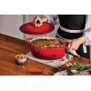 image:imageLe Creuset Enameled Cast Iron Signature 9Piece Cookware Set Sea SaltCerise