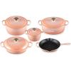 image:imageLe Creuset Enameled Cast Iron Signature 9Piece Cookware Set Sea SaltPeche
