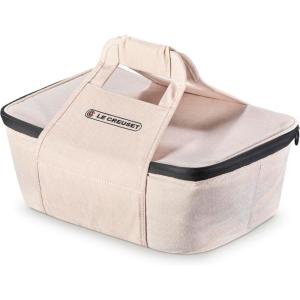image:imageLe Creuset Heritage Rectangular Bakeware Tote Bag NoirEcru