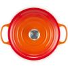 image:imageLe Creuset Enameled Cast Iron Signature Deep Round Oven 65 qt RivieraFlame