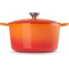 image:imageLe Creuset Enameled Cast Iron Signature Deep Round Oven 65 qt RivieraFlame