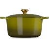 image:imageLe Creuset Enameled Cast Iron Signature Deep Round Oven 65 qt RivieraOlive