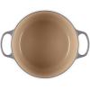 image:imageLe Creuset Enameled Cast Iron Signature Deep Round Oven 65 qt RivieraOyster