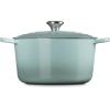 image:imageLe Creuset Enameled Cast Iron Signature Deep Round Oven 65 qt RivieraSea Salt