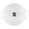 image:imageLe Creuset Enameled Cast Iron Signature Deep Round Oven 65 qt RivieraWhite
