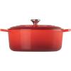 image:imageLe Creuset Enameled Cast Iron Signature Oval Dutch Oven 675 qt RivieraCerise